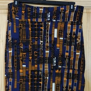 LuLaRoe Cassie 2XL skirt (fits like an XL)